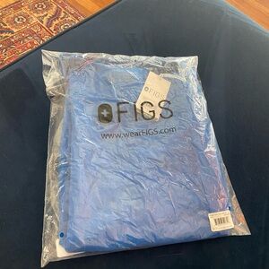 Figs Vibrant Blue Medical Scrub Top